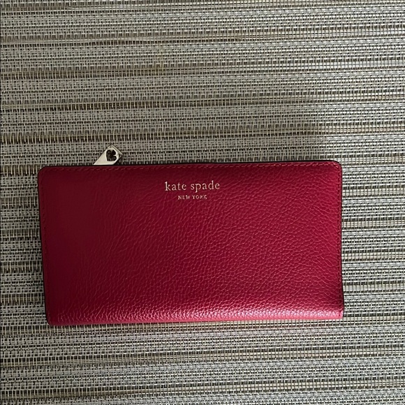 Kate Spade Red Wallet - Picture 1 of 3